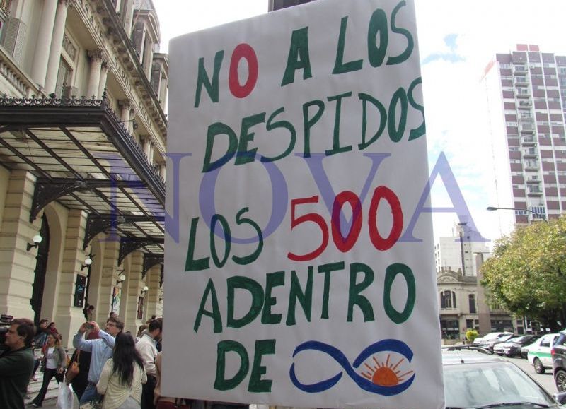 Realizaron una jornada de protesta contra el ajuste en Ciencia y Tecnología