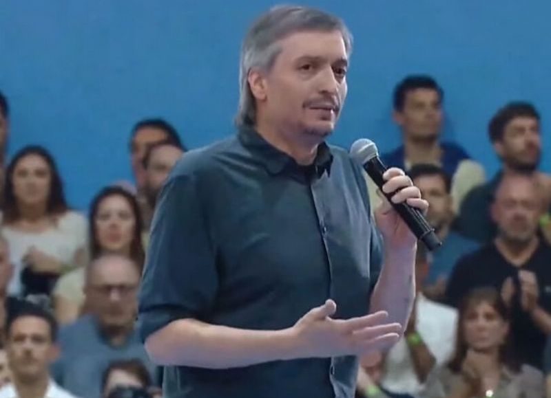 VIDEO | Desde el estadio Atenas, Máximo Kirchner dijo que en el PJ "hay muchos dirigentes con miedo"