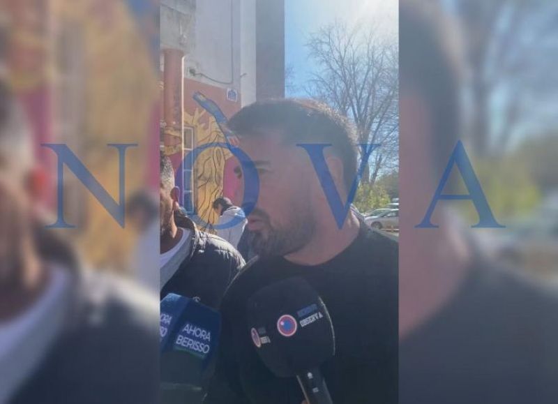 VIDEO | #Elecciones2025: el concejal por LLA Alejandro Aguirre votó en la Escuela Media N°3