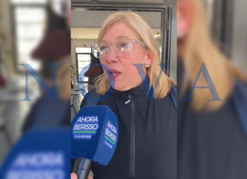 VIDEO | #Elecciones2025: Marianela Sandoval votó en la Escuela Media N°2 y destacó la participación ciudadana