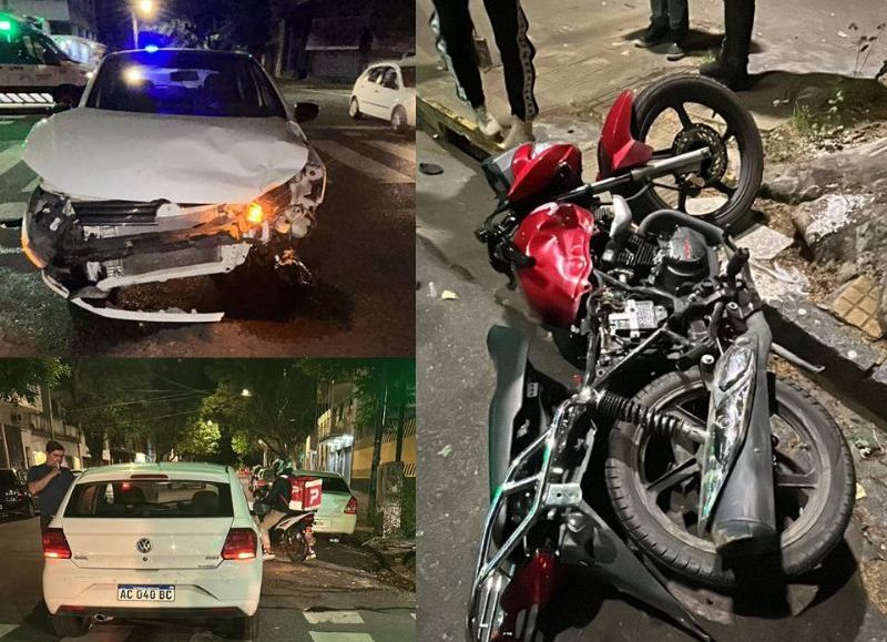 Murió el repartidor que sufrió un violento choque en 5 y 44