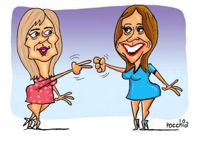 Enemigas íntimas: Saintout reflotó su pelea con Tolosa Paz y la criticó por una foto con  "Chiche" Duhalde