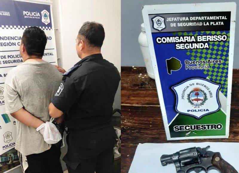 Berisso: detuvieron a un hombre que se encontraba realizando disparos en la vía pública