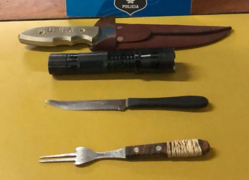 Tenía más armas que Jackie Chan: detuvieron a un menor que cometía delitos en el centro de la ciudad