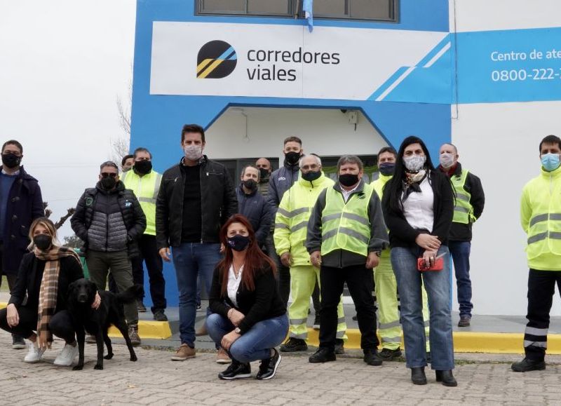 Corredores Viales inauguró centro de seguridad vial y de asistencia al usuario en Saladillo