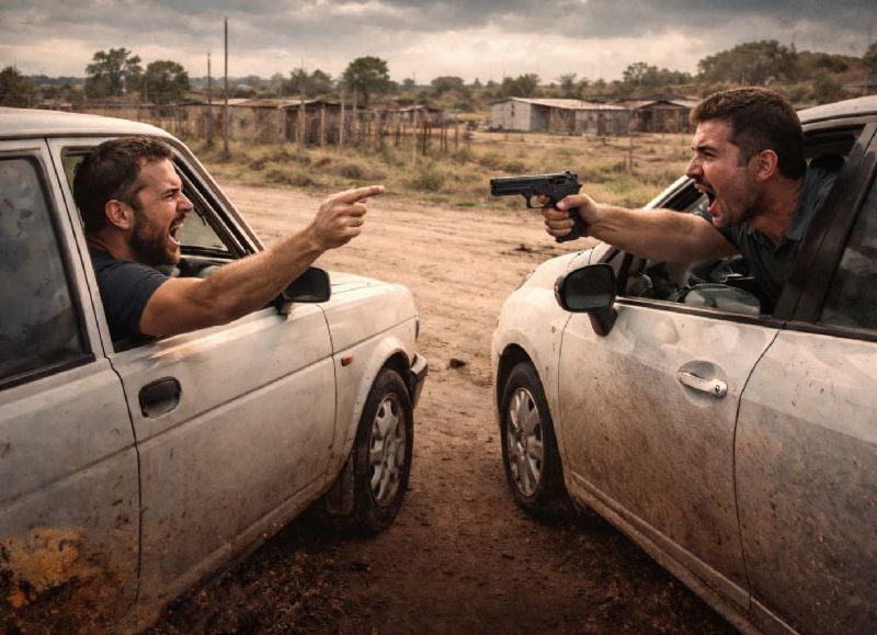 Violento conflicto por un terreno en Los Hornos: detuvieron a un hombre y secuestraron armas