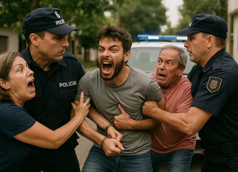 Arana: cometió un robo cuando era menor y ahora lo detuvieron a pesar de que vecinos quisieron ayudarlo a escapar