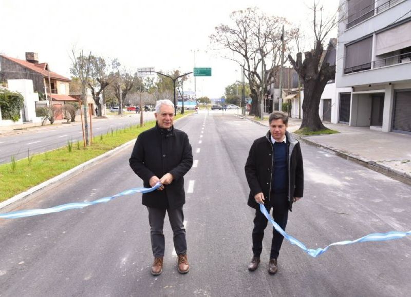 Alak y Kicillof inauguraron el ensanche y pavimentación en un acceso clave a la ciudad