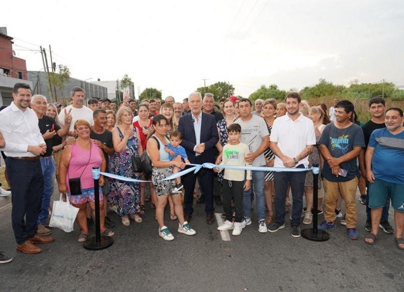 Alak inauguró la nueva avenida 38 en San Carlos