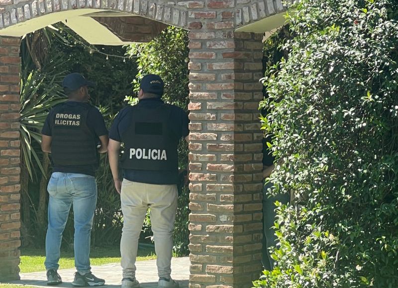 VIDEO | Golpe al narco: allanamientos, una detenida y secuestro de drogas