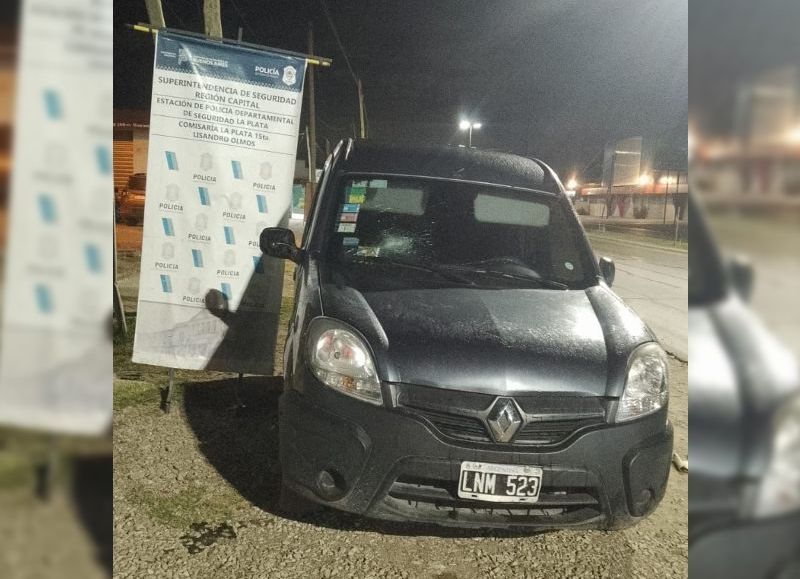 Lo buscaban por tentativa de homicidio y lo detuvieron manejando una camioneta que usaron en una entradera