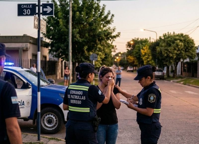 Berisso: detienen a un hombre por violencia de género tras amenazar con quitarse la vida si ella lo dejaba