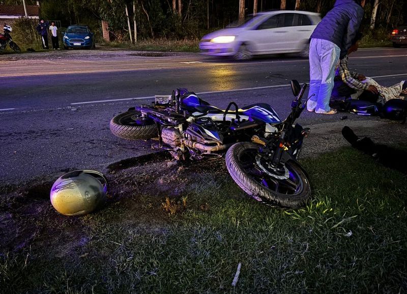 Un hombre sufrió la amputación de un pie tras un violento choque en El Peligro