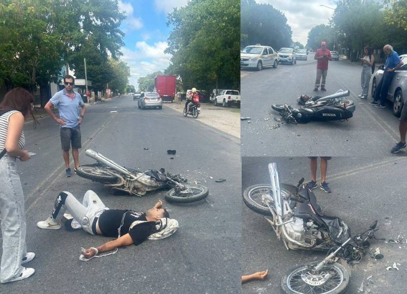 Nueva víctima de accidentes de tránsito: murió un motociclista tras una colisión con un auto y un camión