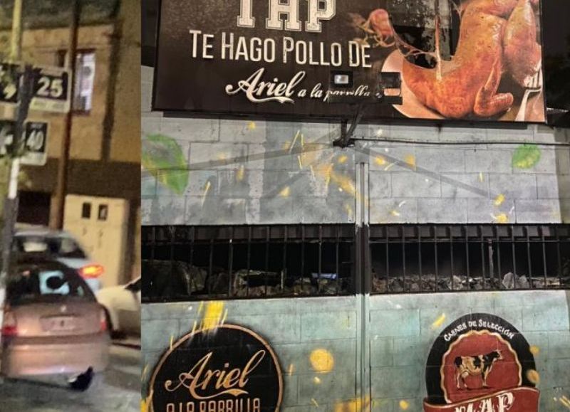 VIDEO | Un incendio destruyó la cocina de una parrilla en La Plata: actuaron bomberos de dos jurisdicciones