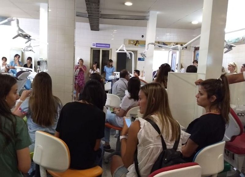 Multitudinaria asamblea en el Hospital Bollini para exigir mayores medidas de seguridad