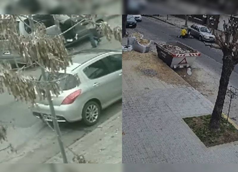 VIDEO | Encontró a cuatro delincuentes en su propia casa, intentó retenerlos y terminó internado grave