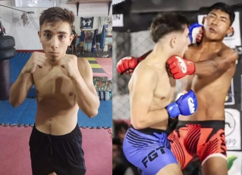 Ezequiel "Chaskyboom" Corvella, el luchador de Villa Elvira que viajará a Perú para pelear en la UFC