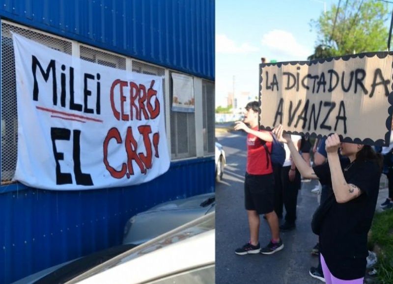 Bronca en Villa Elvira: el Gobierno cerró el CAJ tras las protestas contra Karina Milei