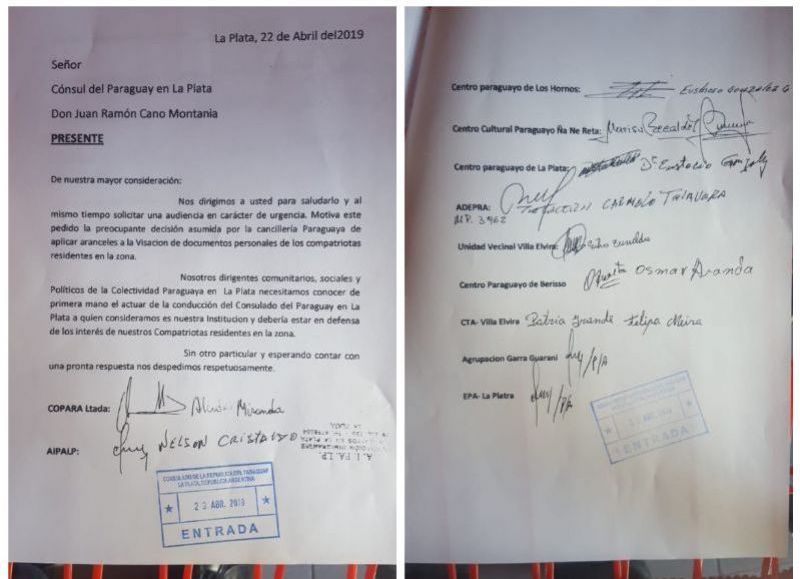 Trámites migratorios: paraguayos indignados en La Plata por el cobro de las visaciones