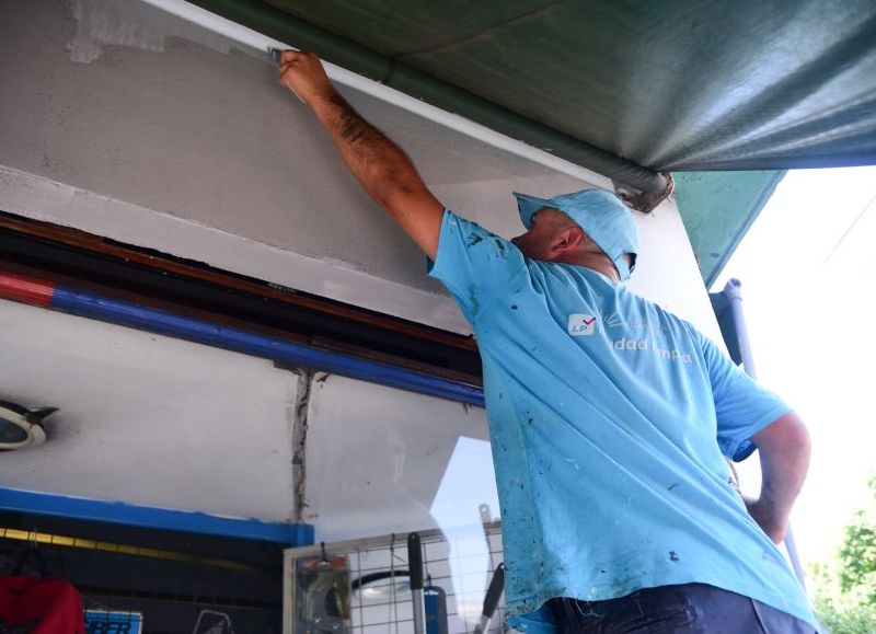 La Municipalidad realizó nuevas mejoras en instituciones, comercios y viviendas