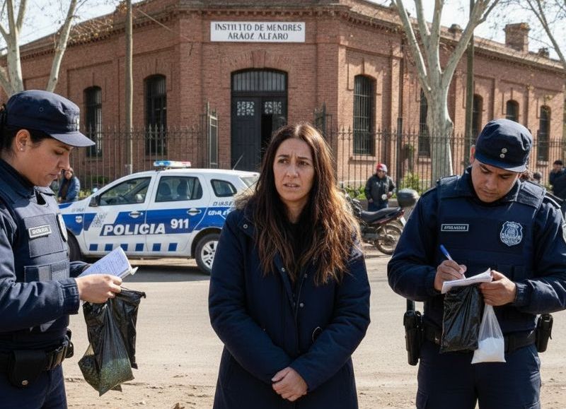 Abasto: una mujer quiso entrar a un Instituto de Menores con marihuana y cocaína