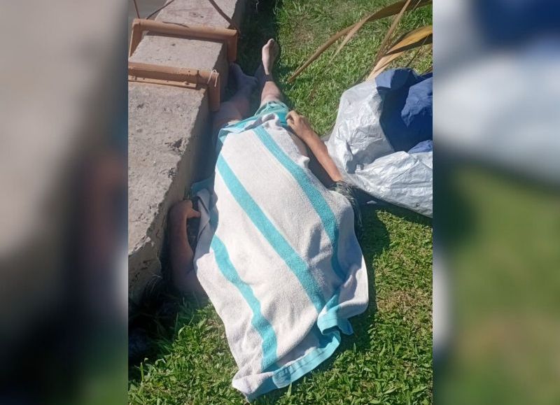 Investigan la muerte de un hombre hallado sin vida en la Isla Paulino