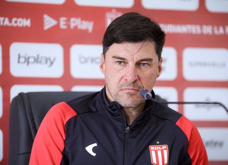 Medina valoró el empate de Estudiantes y apuntó a la falta de gol