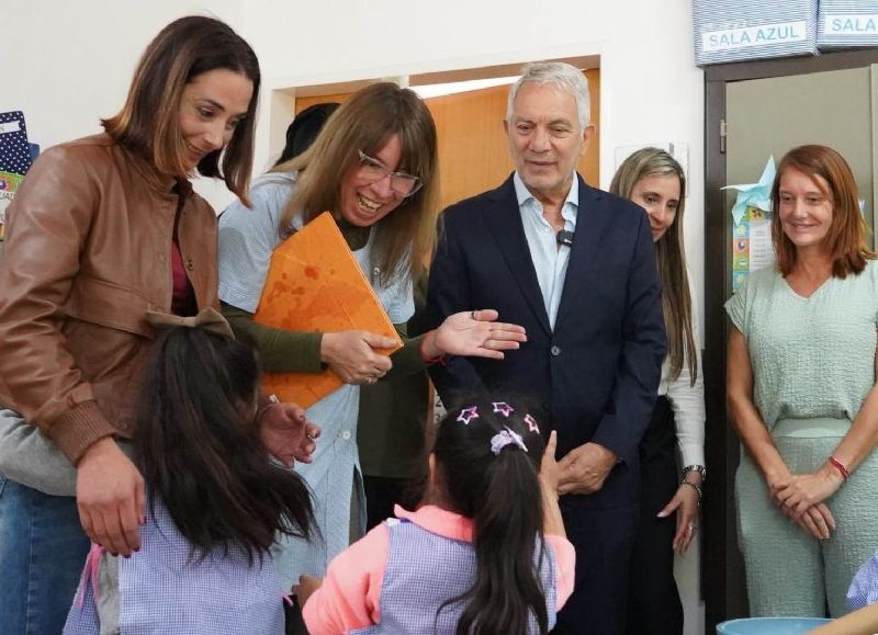 Alak inició obras en el Jardín de Infantes N° 974 de Arana