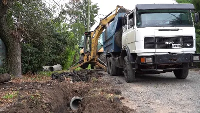 El municipio finaliza una obra vial e hidráulica en Villa Castells