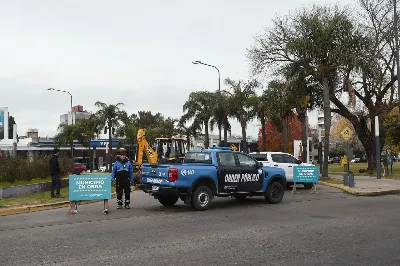 Realizan trabajos de reparación en 7 y 32: solicitan circular con precaución